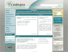 Tablet Screenshot of codepsi.com.br